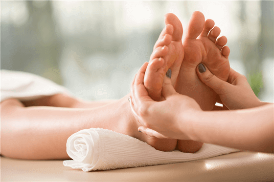 Reflexology at Adjust Massage